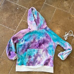 Spark Paws size large tie dye sweatshirt